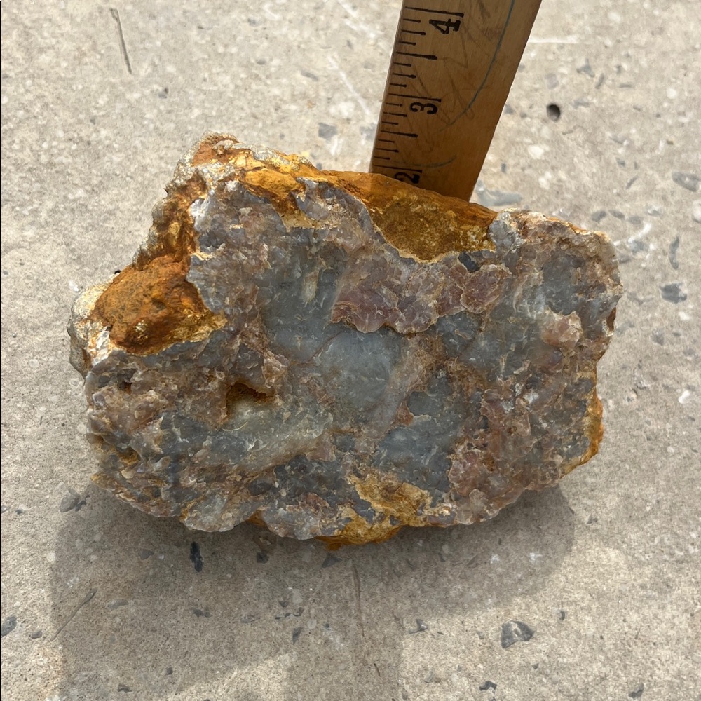 Raw Sandstone Rock With Quartz & Chert Flint Deposits Remote TN Mountains - Picture 8 of 8